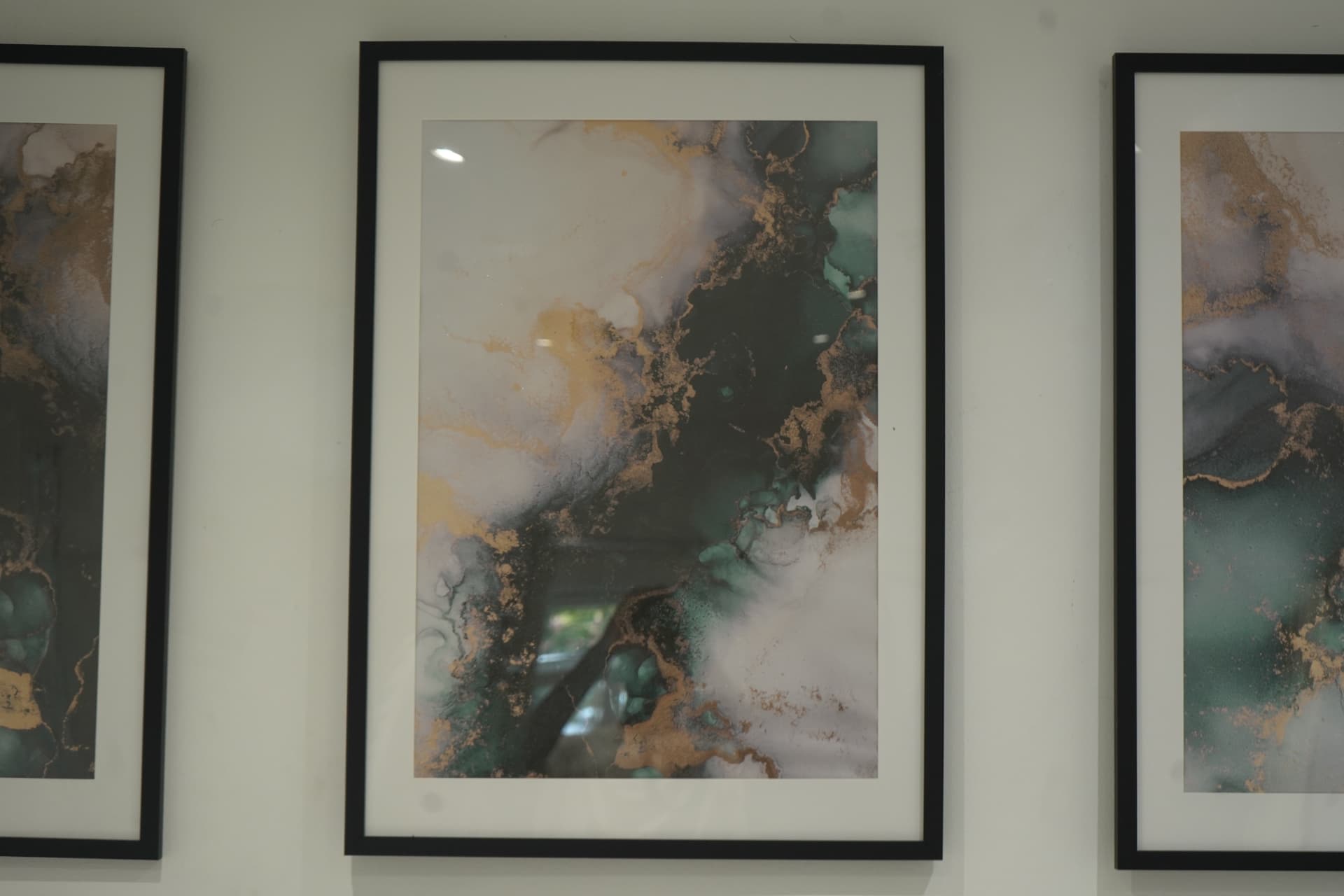 Dust-free framed artwork on a clean wall